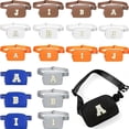 thumbnail image 5 of Bolso bandolera estilo vintage Alphabet para mujer, 5 of 5