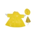 thumbnail image 6 of Porch Goose Raincoat Set 3-Piece Rain Out with Hat Umbrella for 23 Inch Lawn Statue Accessory(L), 6 of 6