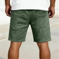 thumbnail image 4 of Guluxicc Men's Casual Shorts Drawstring Elastic Waist Gym Shorts Regular Fit Summer Outdoor Altheic Shorts with Pockets, 4 of 5