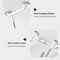 thumbnail image 3 of Stainless Steel Double Hooks Over The Door Hook Kitchen Utensil Hanger, 3 of 5