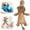 z-C, variant on 2026 New Squeaky Crinkle Dog Toys, Indestructible Plush Interactive Dog Toys for Aggressive Chewers, Durable Chew Toys for Large Medium Small Dogs
