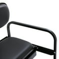thumbnail image 6 of Kojem Rear Flip Back Seat Kit Compatible with Yamaha G2 G9 Gas/Electric Golf Cart Folding Fold Down Black Seat Kit, 6 of 11