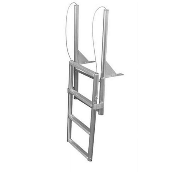 JIF Marine EFL4 4 Step Folding Dock Lift Ladder