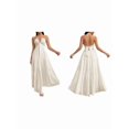 thumbnail image 2 of Women'S Maxi Summer Dresses Halter V Neck Beach Dresses for Women A-Line Casual Dress for Vacation XS, 2 of 5