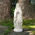 thumbnail image 2 of Northlight 27.75" Praying Religious Virgin Mary Outdoor Patio Garden Statue - Ivory, 2 of 5