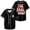 Black, variant on Jey Uso The Real Chief Jersey Baseball Jacket Shirts Short Sleeve Tee Women Men Streetwear Tops