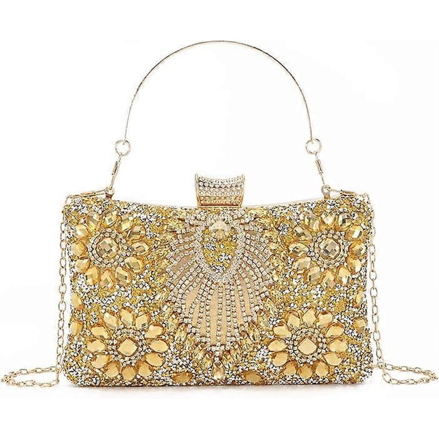 Clutch Purses for Women Formal Crystal Clutches Evening Bags Wedding Party Rhinestone Clutch Bag