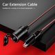 thumbnail image 5 of Cable De Extensión Para Coche Cable de extensión para encendedor de cigarrillos de 12 V y 24 V, enchufe macho a enchufe hembra (0,6 m), 5 of 5