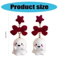 thumbnail image 5 of Lovely Stylish Specters Shaped Earrings Portable Comfortable and Long Time Use Glowing for Parties Decoration Supplies, 5 of 9