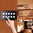 thumbnail image 3 of Control Switch Panel, LED Touch   APP Control Waterproof Switch Panel  For RV Boat, 3 of 8