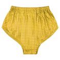 thumbnail image 6 of Haitryli Women's Shiny Square Sequin Shorts Sparkly Stretchy Night Out Party High Waisted Shorts Gold 180, 6 of 7