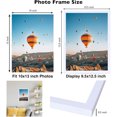 LQSEO 10X13 Picture Frame Set of 4 White for Wall Hanging,Wall Mounting ...