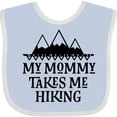 thumbnail image 3 of Inktastic Hiker Mommy Takes Me Hiking Boys or Girls Baby Bib, 3 of 4