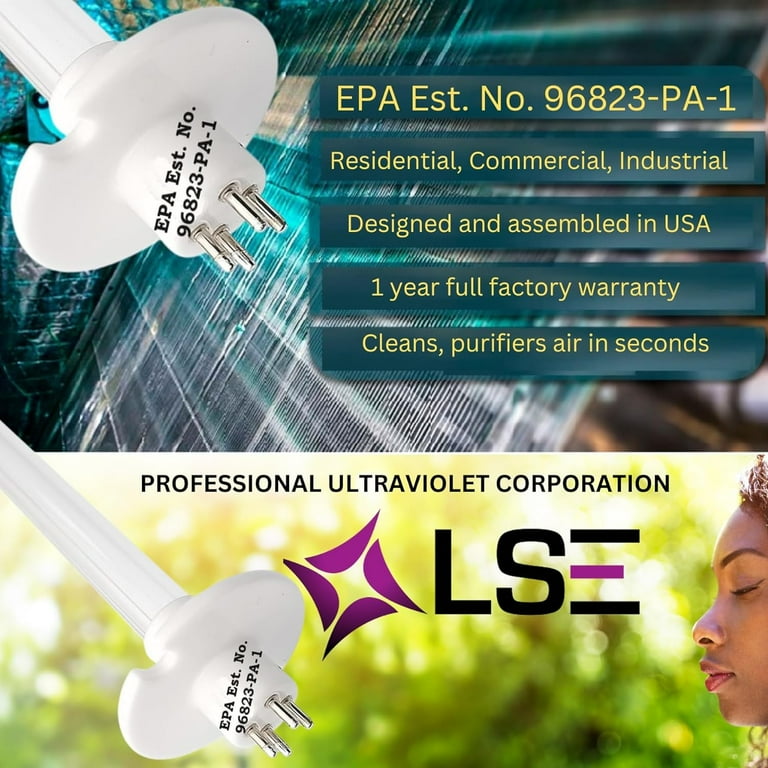 LSE Lighting 213802-00 UV Bulb Replacement for UC18S14-24