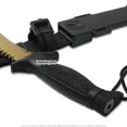 thumbnail image 5 of CS GO 12" Tactical Hunting Knife Golden Tiger 3D Pattern Fixed Blade with Sheath, 5 of 6