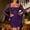 Purple, variant on SwiftWear Women's Sparkling Square Neck Sequin Dress Sheer Flare Sleeve Party Mini Dresses Bodycon Clubwear for Night Out, Date Night, Blue