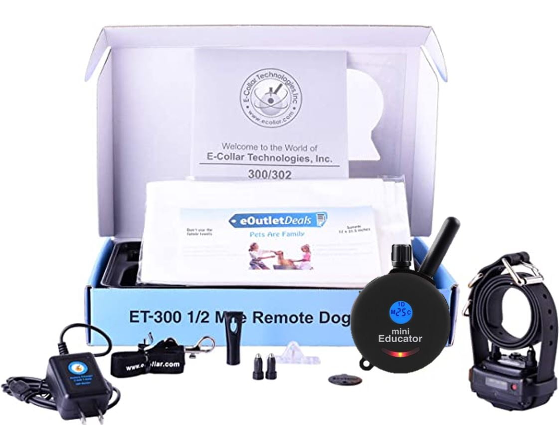 Mini Educator ECollar ET300 / ET302 Dog Training Collar System with