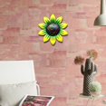 thumbnail image 5 of pdqouc Clearance Metal Sun Flower Wall Decor,5.6 Inches Sun Wall Art Hanging Decoration for Indoor and Outdoor, Garden Farmhouse Yard Patio Fence Living Room Bedroom Decor Multicolor, 5 of 6