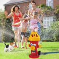 thumbnail image 6 of Water Sprinklers Outdoor Toy for Kids, Fire Hydrant Toddler Play Equipment Outside Activities for Backyard Lawn Attaches to Garden Hose Fun Toys - A, 6 of 8