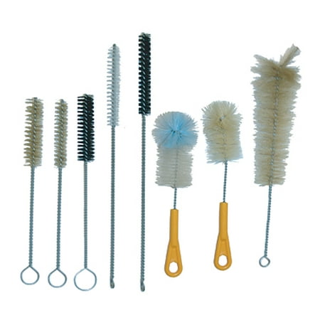 Bottle and Tube Brush Cleaning- Natrual Bristles (9 Sizes and