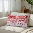 thumbnail image 3 of Love Hearts Fallen Body Pillow Cover, Pillowcase Protectors with Zipper, Breathable Decorative Throw Pillow Case Cover, Valentines Day Red Loving Pillow Shams for Couch Sofa 24x36Inch, 3 of 8