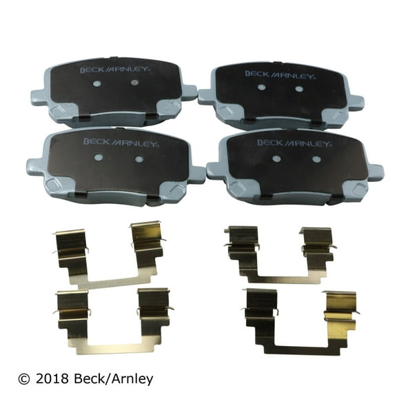 BeckArnley 085-6697 Premium Asm Pads W / Hardware