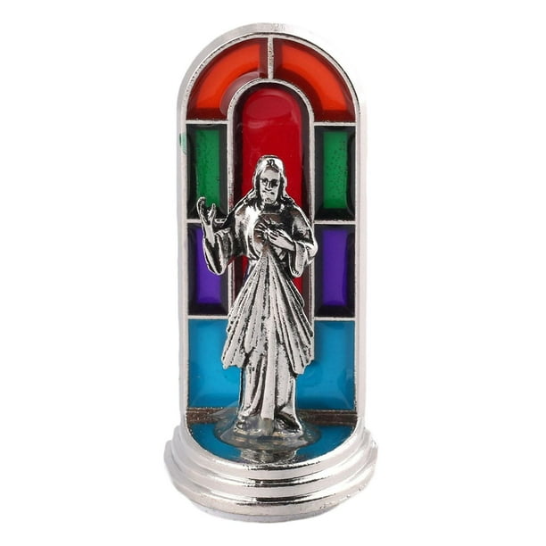 Figura decorativa cristiana para el hogar. Figura religiosa cristiana para decoración de interiores. Estilo A