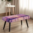 thumbnail image 4 of XYZCANDO Palm Tree Pattern Elastic Bench Seat Protection, Durable Polyester Spandex Fabric Bench Seat Cover for Bedroom Home, 4 of 9