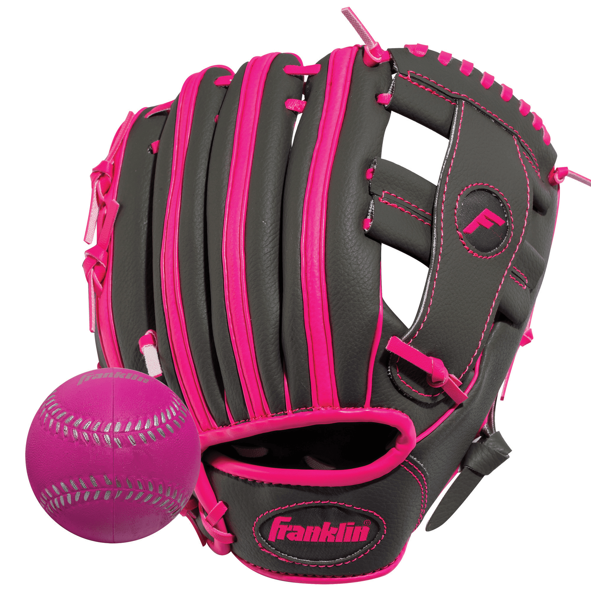 Franklin Sports Air Tech Kids Teeball Glove + Ball Set, 9 in