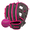 Graphite/Pink, variant on Franklin Sports RTP Kids Teeball Glove + Ball Set - Boys + Girls Mitt - 9.5" Righty - Tan