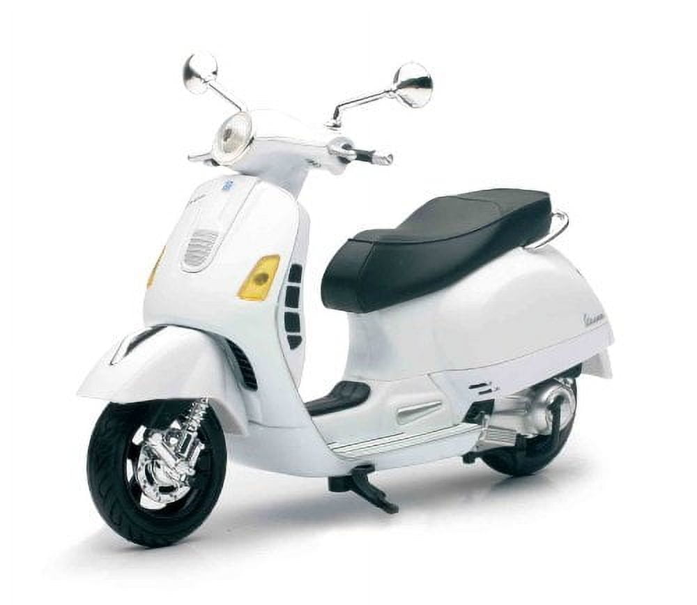 Vespa 1:6 ダイキャストモデル ホワイト New Ray 1955 Vespa 150 VL 1T Beige Motorcycle Scooter Diecast