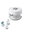 White, variant on All-in-One Retainer Storage Case, Denture Bath Box with Leak Proof, Portable Mouth Guard Storage Container, Travel Daily Care, For Retainers, Dentures and Night Guards