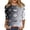 Black, variant on LNZGNM Halloween Shirt for Women Crewneck 3/4 Length Sleeve Tops Pumpkin Ghost Skull Graphic Party Loose Casual Blouses,Black(XXL)