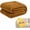 Brown, variant on Emotional Support Blanket Yellow for Dogs Security Blanket, Calming Dog Blanket, Throw Rabbit Designed for Pets, Soft and Comfortable for Indoors Sofa