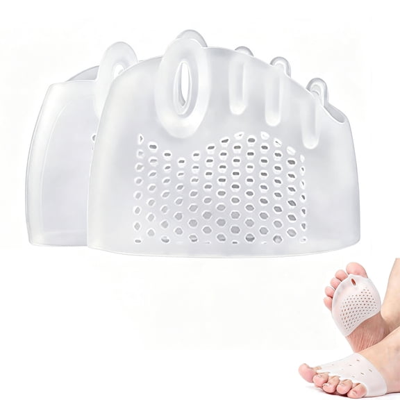 Alignura 3 in 1 Pro Toe Straighteners, Silicone Toe Separators, Breathable Design, Toe Spacing Support, Forefoot Cushioning