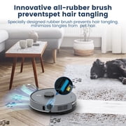 AIRROBO T25+ Robot Vacuum and Mop Cleaner - Self-Empty, 10000Pa Suction, Ultrasonic Carpet Detection