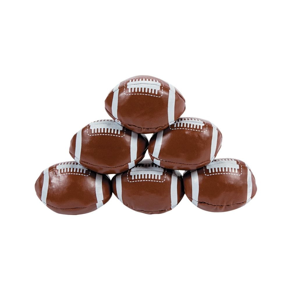 Realistic Football Kickball Party Favors 12 Pieces