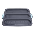 thumbnail image 2 of Silicone Bread Pan Nonstick Heat Resistant French Bread Baking Pan Cake Pan with Anti Slip Handles, 2 of 7