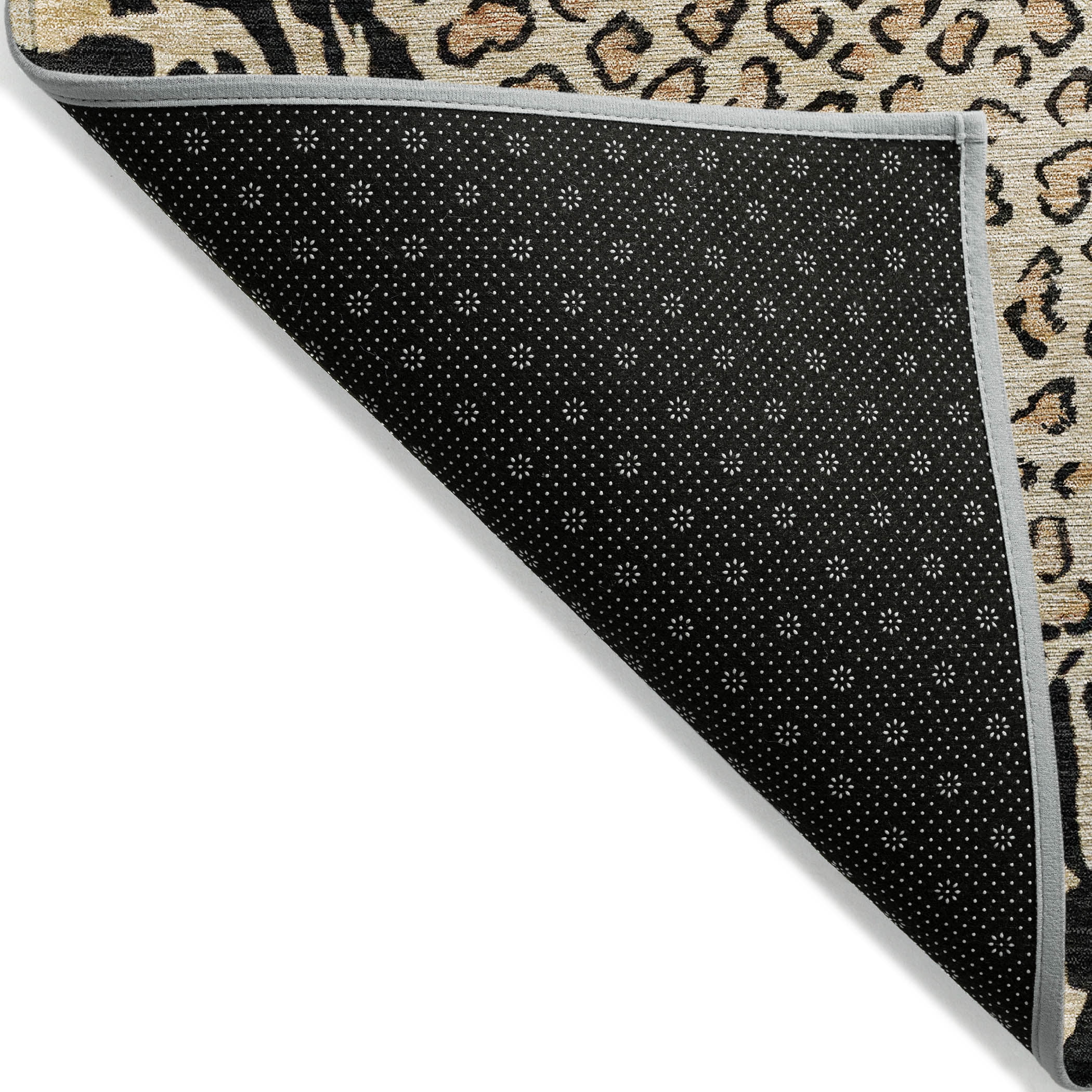 Addison Rugs Chantille Indoor/Outdoor Transitional Animal Skin Gold Washable Rectangle Rug, 5' x 7'6"