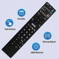 thumbnail image 2 of Rm-ed016 Remote Control For Sony Tv Kdl-46v5600/46v5500/40we5w Edition, 2 of 5