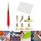 thumbnail image 4 of 6 puntas de bolígrafo de repuesto, artesanías decorativas ecológicas, cabezales de bolígrafo DIY, bolígrafo de pintura de diamante, bolígrafo de rojo Macarena Bolígrafo de punta, 4 of 8