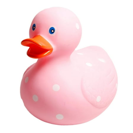 - Giant Pink Polka Dot Rubber Duck