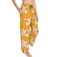 thumbnail image 2 of Balery Flying Ducks print Women's Pajama Pants,Ultra Lightweight Pjs,Lounge Pant-Large, 2 of 9