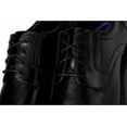 thumbnail image 6 of Nunn Bush Men's Stark Plain Toe Oxford Leather Business Formal Derby Dress Casual Lace-up, Black, 11 m, 6 of 7