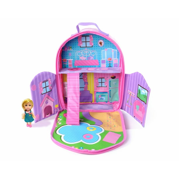ZipBin Princess Dollhouse Backpack main image 0