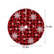 thumbnail image 3 of Christmas Tree Skirt 36 Inches Snowflake Red Xmas Halloween Holiday Reindeer Tree Skirt Soft Festive Ornaments, Precise 36-Inch Snowflake Tree Skirt, Red Xmas Halloween Holiday Reindeer, 3 of 9