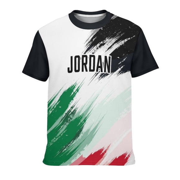 Kids Jordan T-Shirts Novelty Shirts Crewneck Short Sleeve Tees for Youth Boys Girls
