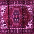 thumbnail image 1 of Ahgly Company Indoor Square Persian Pink Traditional Area Rugs, 8' Square, 1 of 4