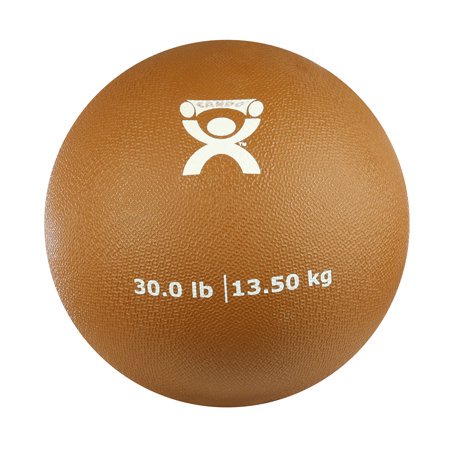 Médecine-ball Ferme CANDO - Diamètre 9 Pouces - 11 Lbs - Bleu/noir - Neuf