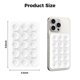 thumbnail image 1 of Suitable for Apple mobile phone silicone bracket adsorption mirror sticker glass sticker Magsafe magnetic suction cup silicone bracket, 1 of 4
